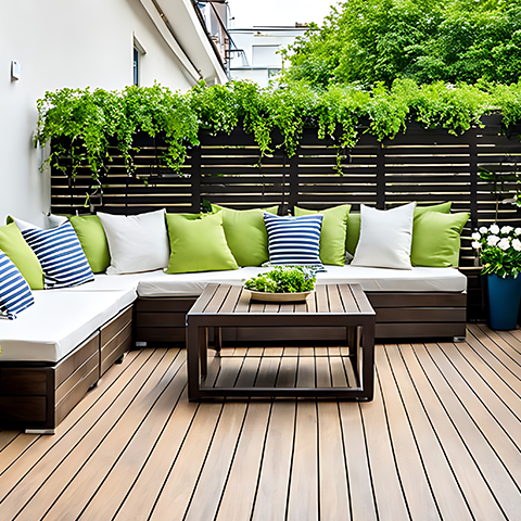 Terrasse en composite